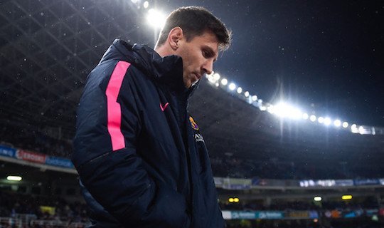 Месси остался недоволен тем, что начал матч с «Сосьедадом» на скамейке