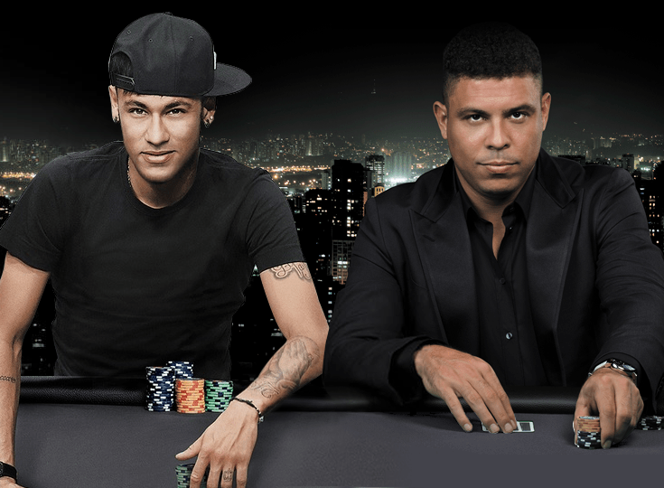 Неймар и Роналдо стали героями самой масштабной рекламной кампании PokerStars в Facebook