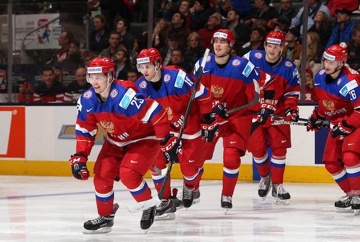 Российская команда вне списка фаворитов на победу