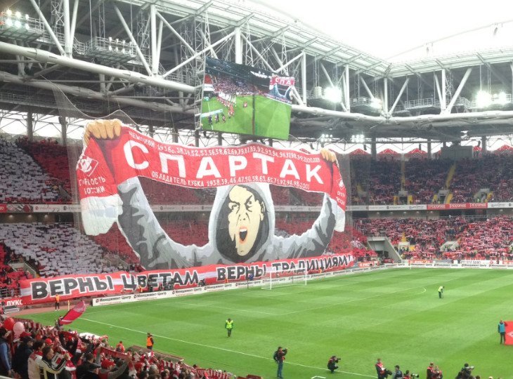 Дерби на «Открытие Арене» - всегда красочное событие