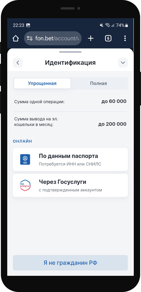 Идентификация