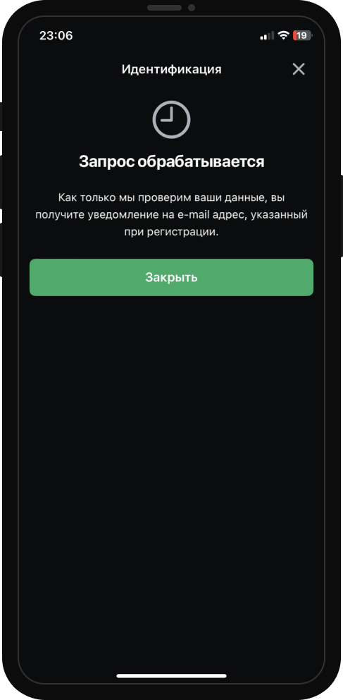 Процесс идентификации в БК Леон