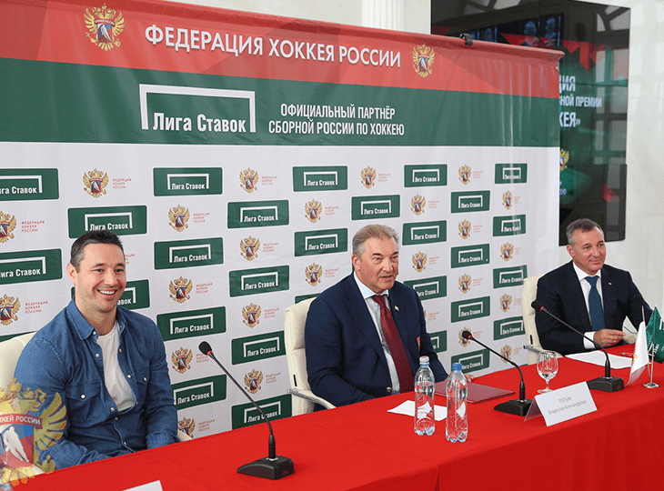 Илья Ковальчук, Владислав Третьяк и Юрий Красовский