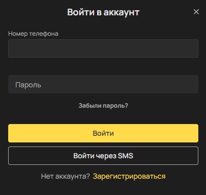 Как войти на сайт Олимп