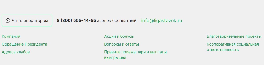 Контакты «Лига Ставок»: как получить консультацию от службы поддержки