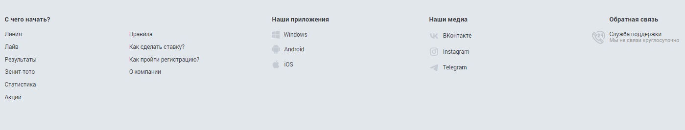 Как играть в тотализатор в БК Зенит - правила и призовой фонд