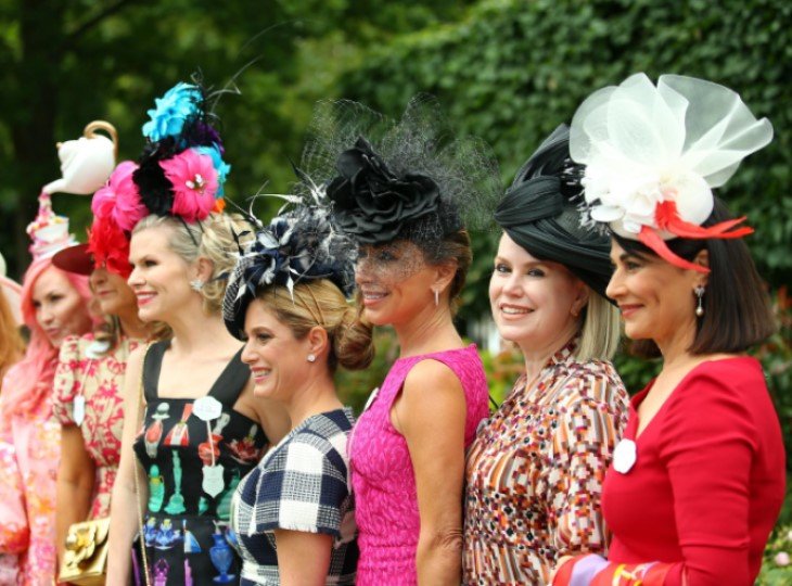 Дизайн женских шляпок на Royal Ascot поражает разнообразием