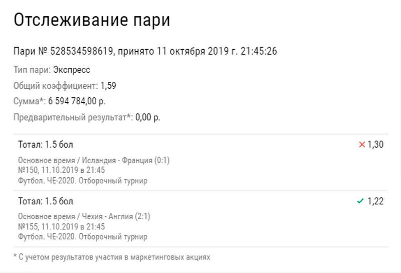 Как проиграть 6,5 рублей: краткое пособие от клиента букмекерской конторы