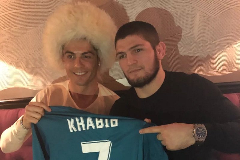 Криштиану Роналду и Хабиб Нурмагомедов