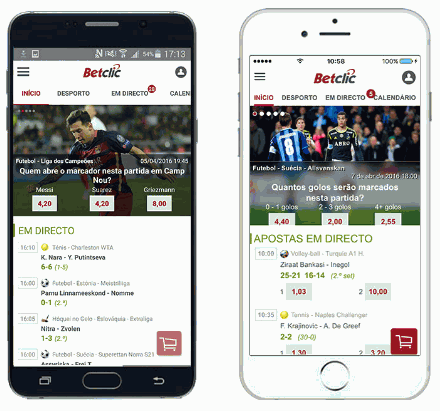 Приложение Betclic для iOS