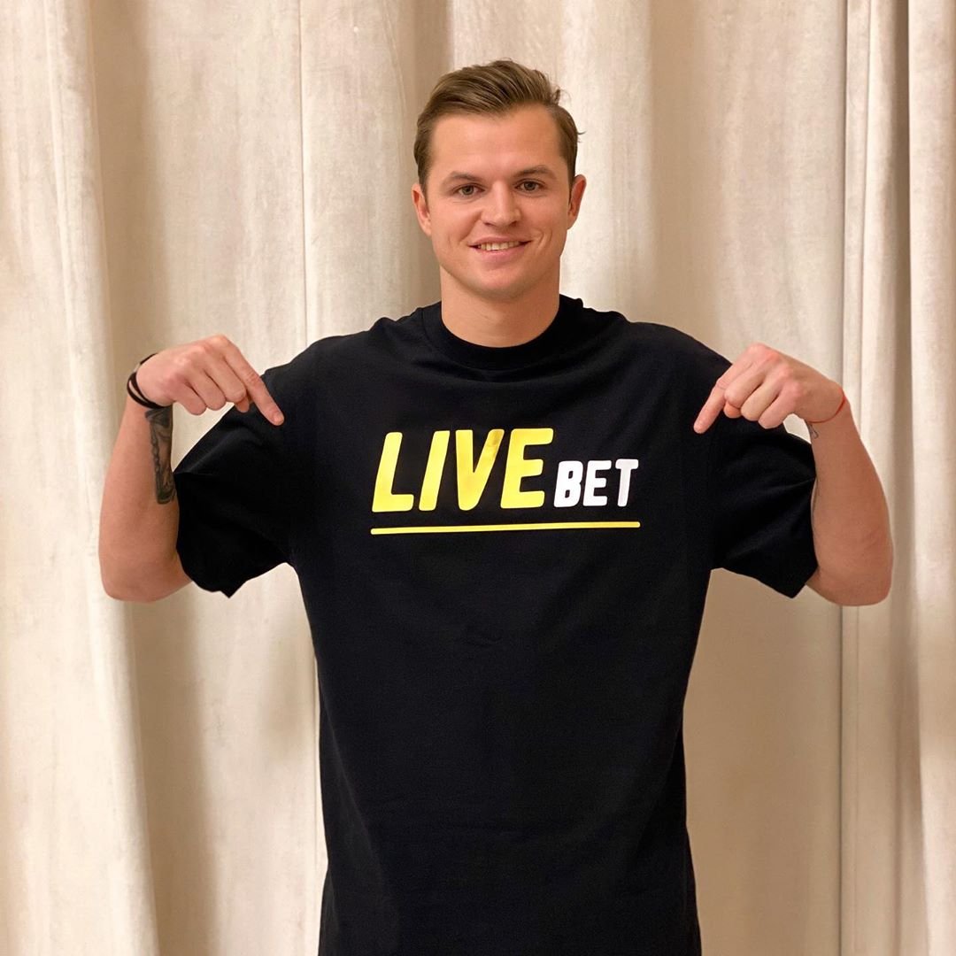 Дмитрий Тарасов стал лицом нелегальной БК «LIVEbet»