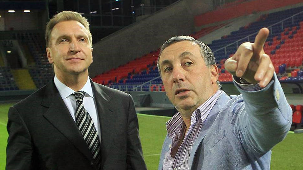 Игорь Шувалов и Евгений Гинер
