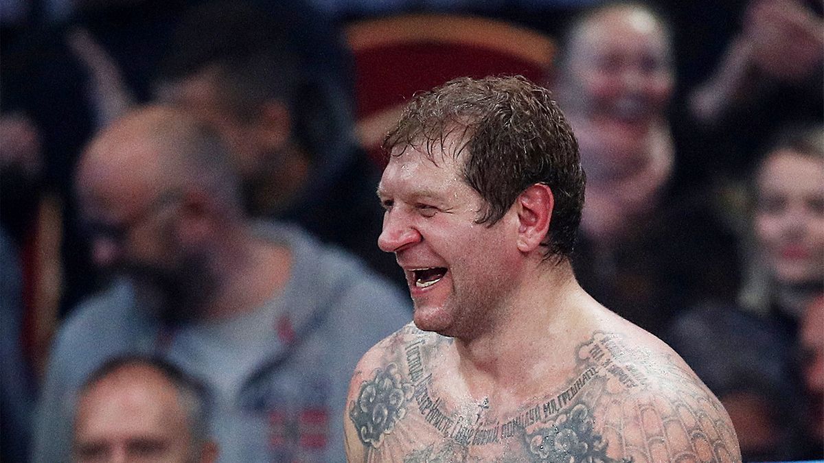 Российский боец ММА Александр Емельяненко