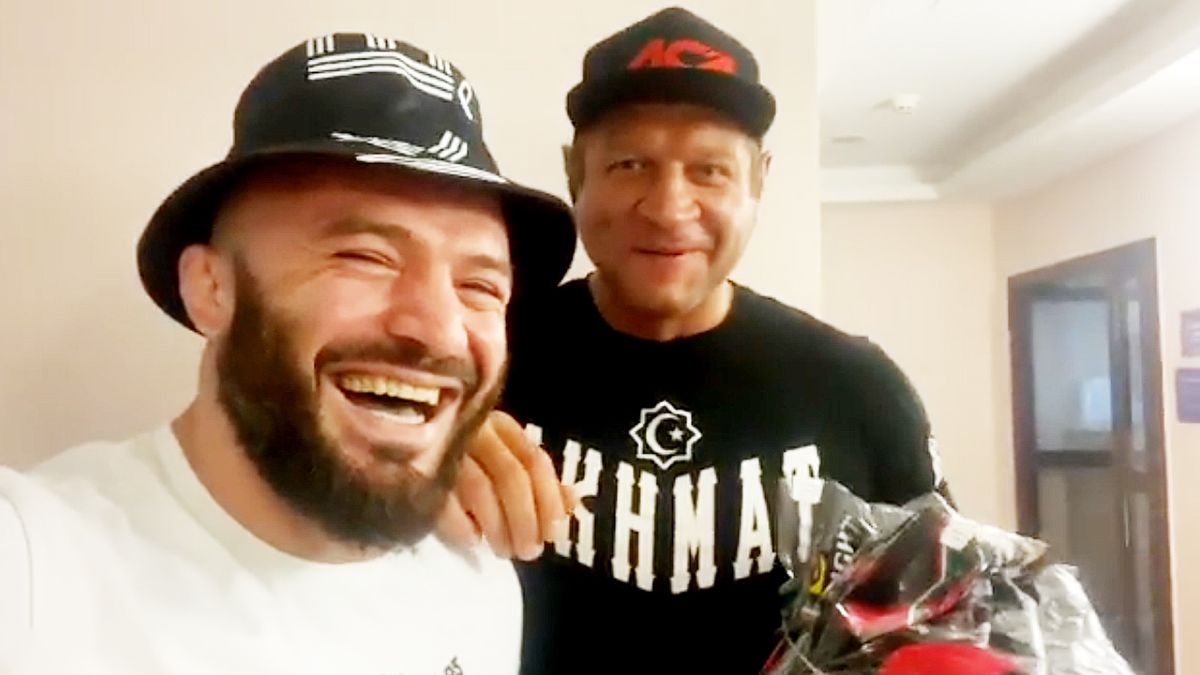 Магомед Исмаилов и Александр Емельяненко