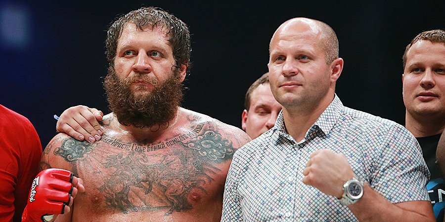 Александр и Федор Емельяненко
