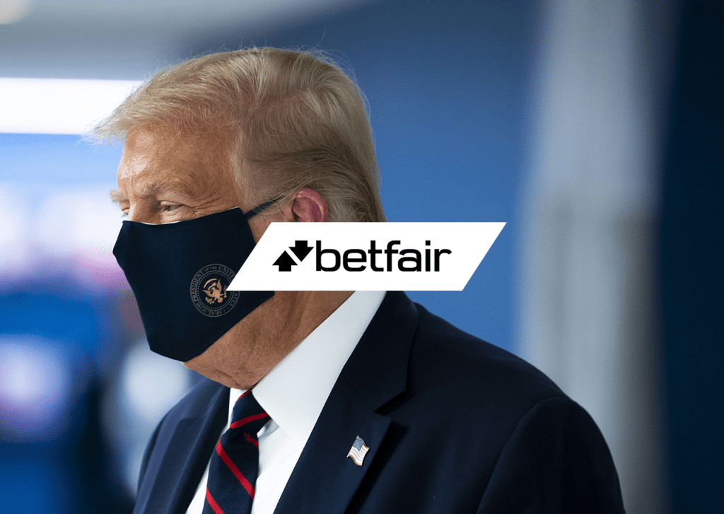 В БК Betfair приостановили прием ставок на выборы президента США после COVID-19 у Трампа