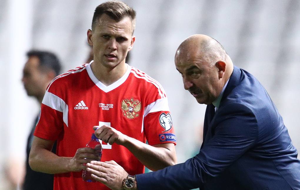 Денис Черышев и Станислав Черчесов