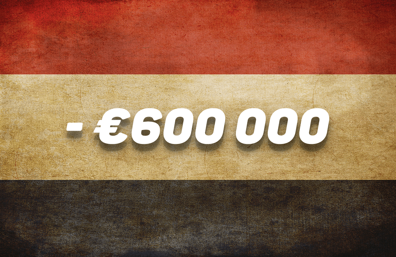 Регулятор Нидерландов оштрафовал игорного оператора Virtual Coin Gaming на €600 тыс.