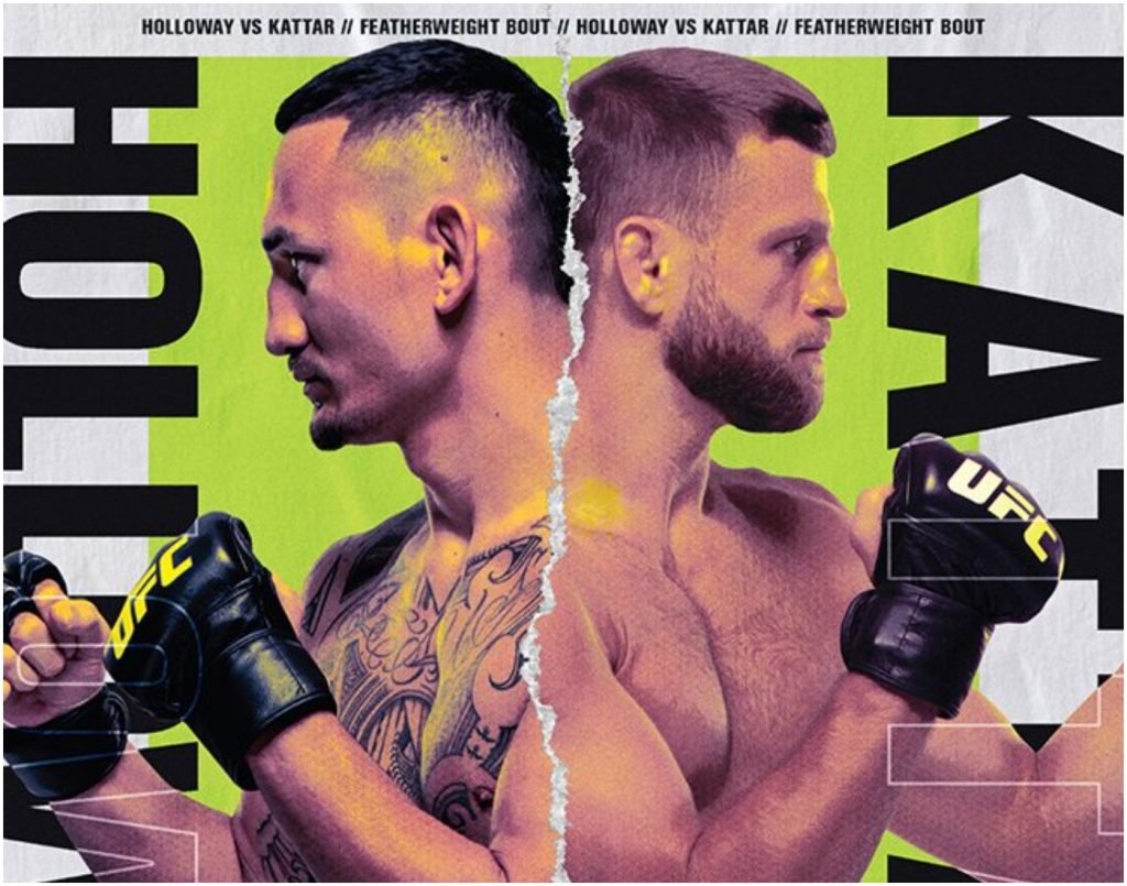 Постер главного боя UFC Fight Night 184