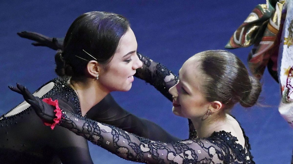 Евгения Медведева и Алина Загитова