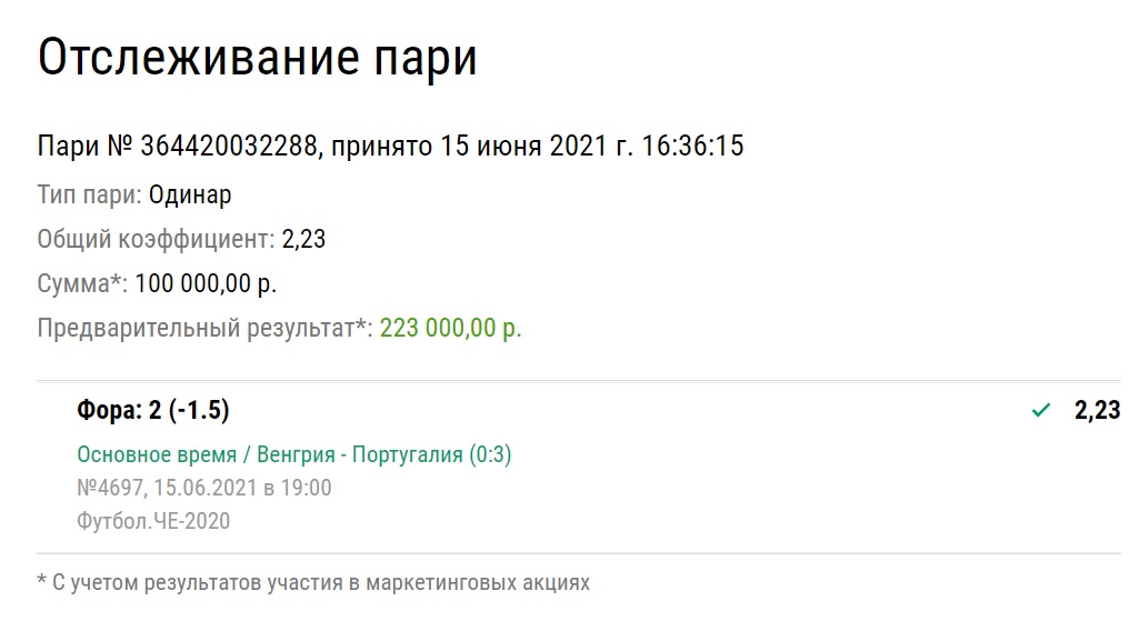 Венгрия – Португалия: результат матча, сыгравшие коэффициенты и крупные ставки
