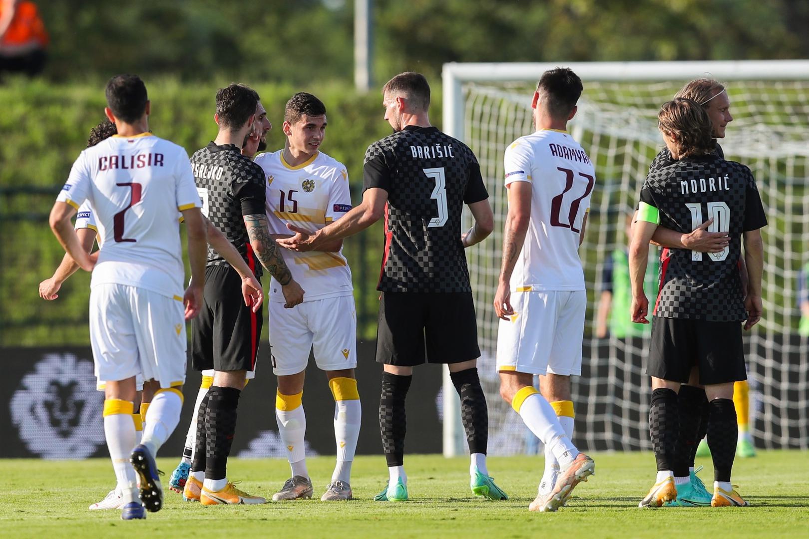 Хорватия — Армения — 1:1