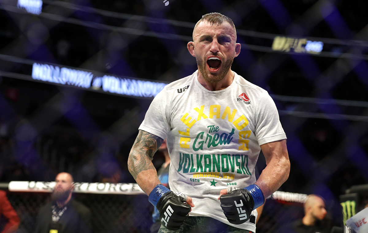 Александр Волкановски. Фото: Steve Marcus/Getty Images