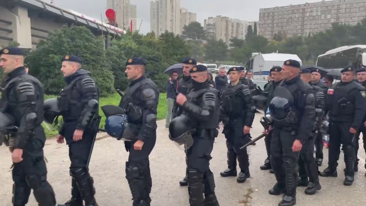 Полицейские в Сплите