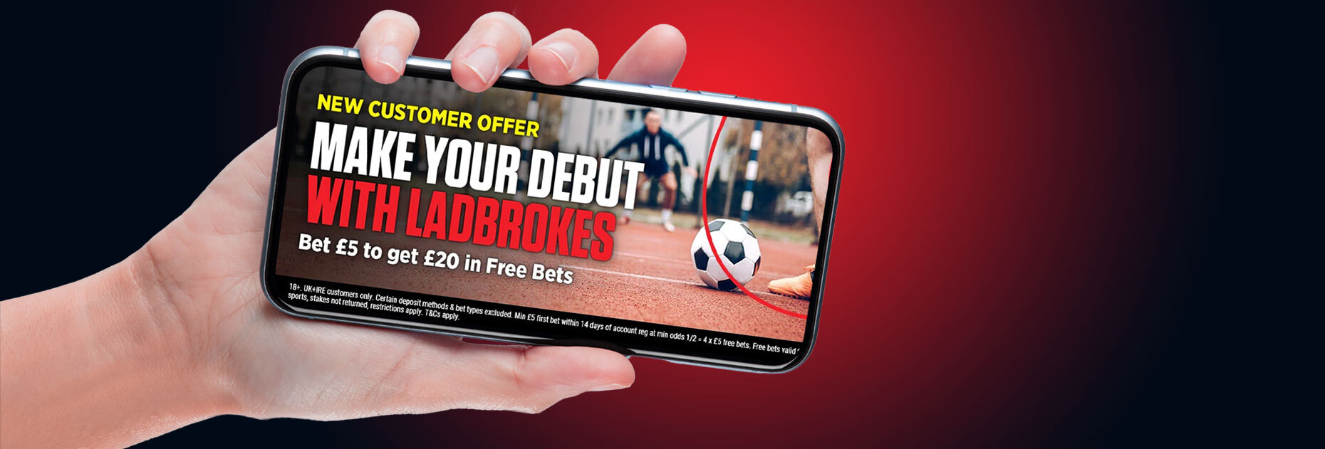 Приветственные фрибеты на сумму до 20 фунтов стерлингов от БК Ladbrokes