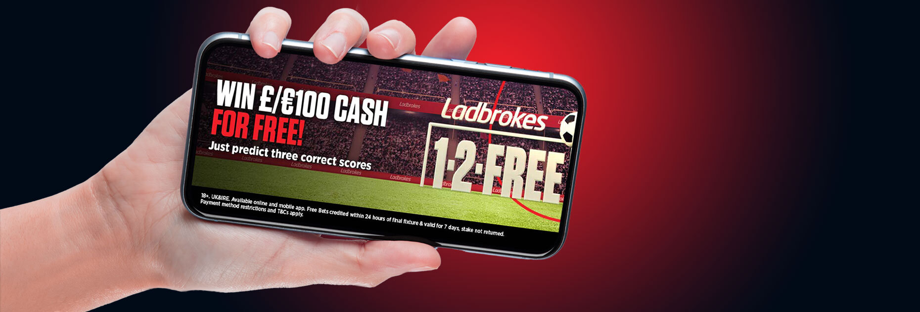 Акция 1-2-FREE от БК Ladbrokes