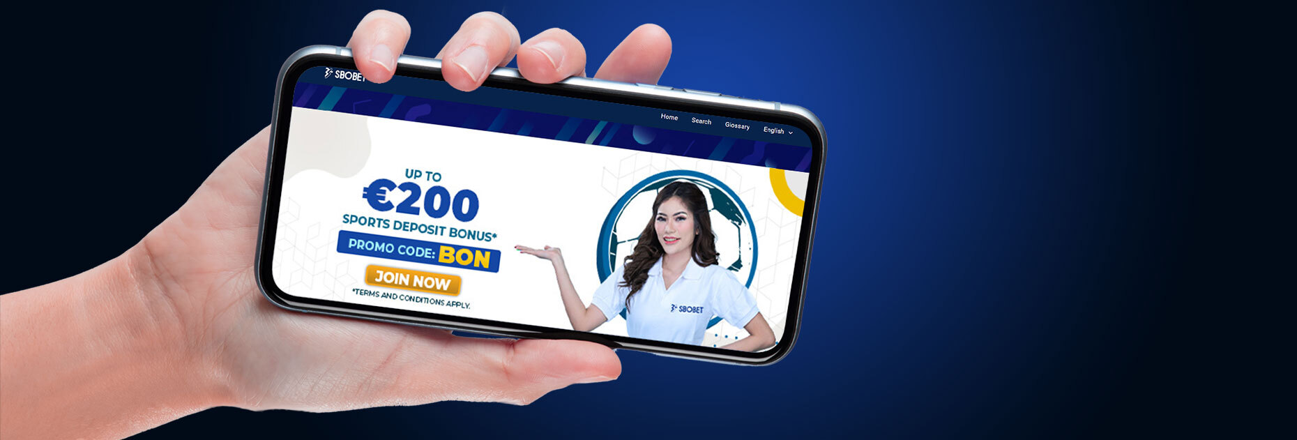 Бонус на первый депозит до 200 евро от БК Sbobet