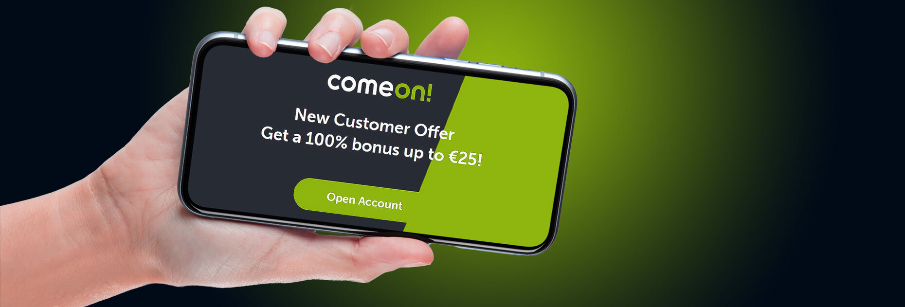 Приветственный бонус до 25 евро от БК Comeon