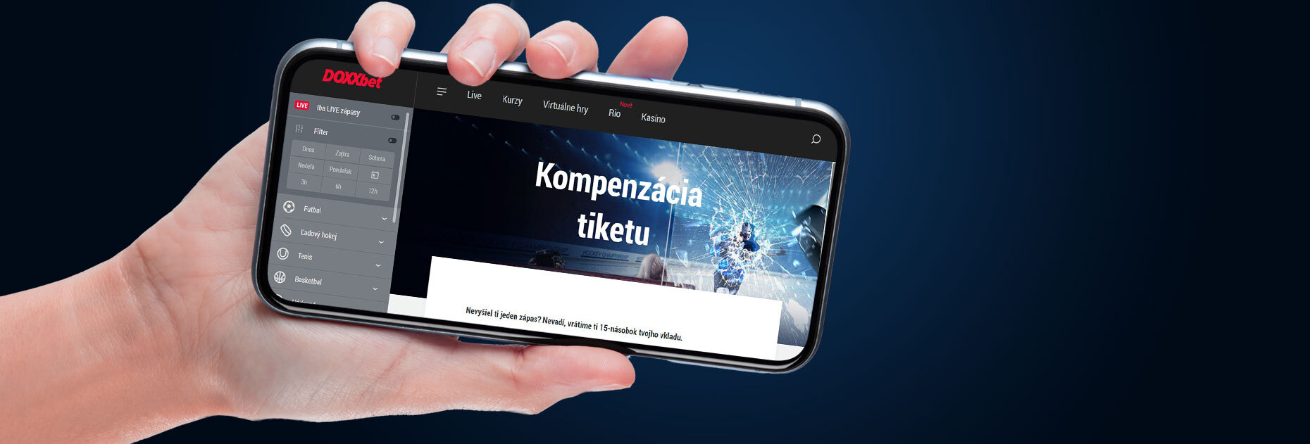 Акция «Компенсация» от БК Doxxbet