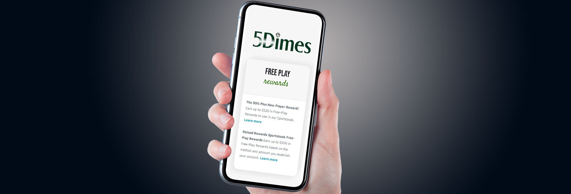 Фрибет до 500$ за депозит от БК 5Dimes