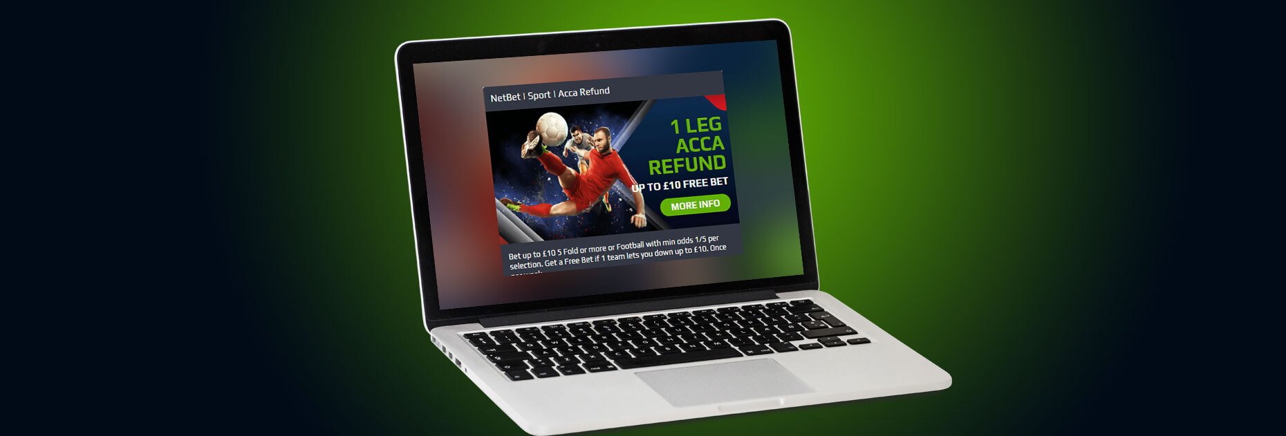 Фрибет до 10 фунтов за проигрыш экспресса от БК NetBet