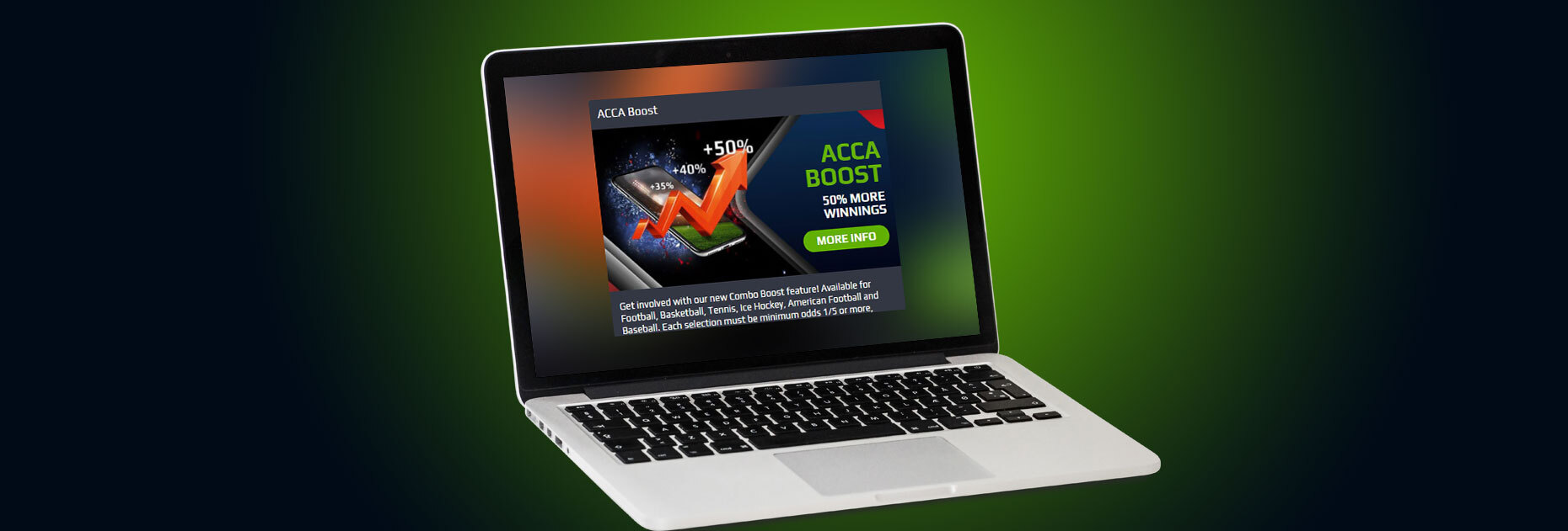 Увеличение выигрыша за экспресс-ставки до 50% от БК NetBet