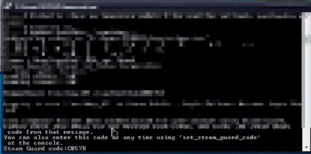 Установка сервера в КС ГО — steam guard code