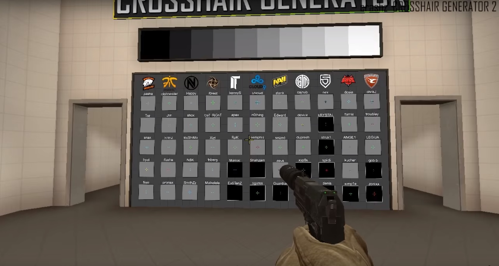Прицелы про игроков