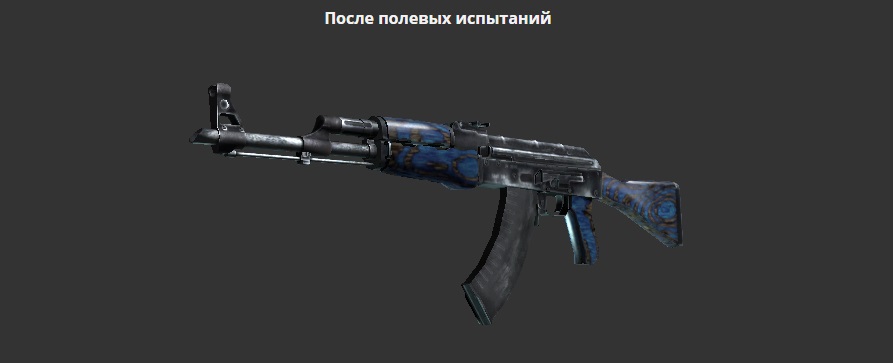 Синий ламинат