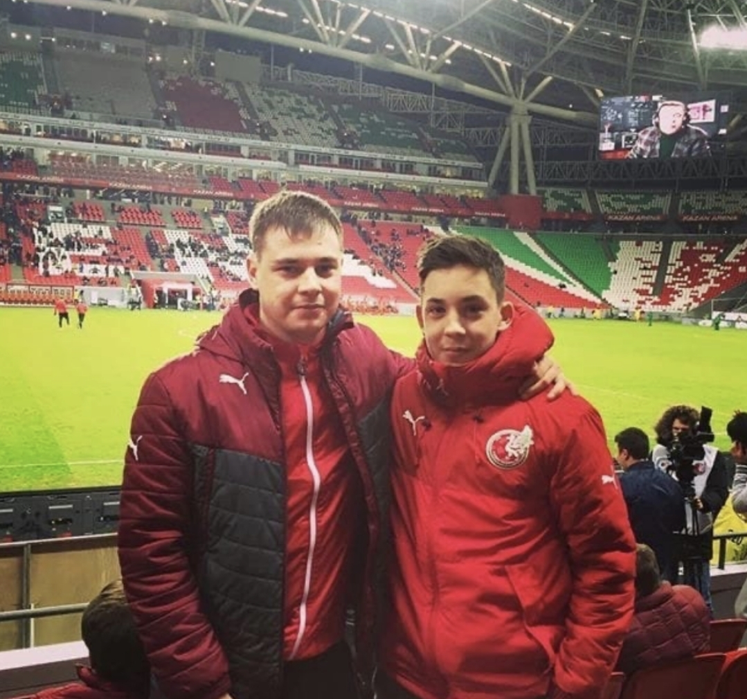 Дмитрий Чамжаев с братом Павлом, которого не стало в этом году