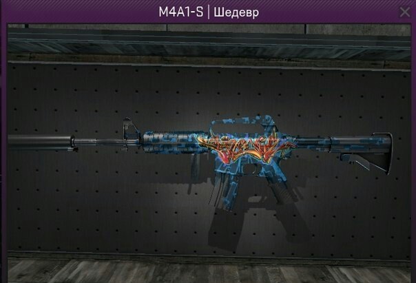 m4a1 s шедевр