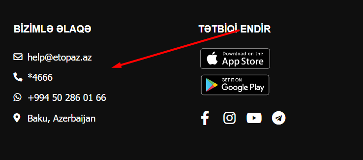 Контакты поддержки БК eTopaz