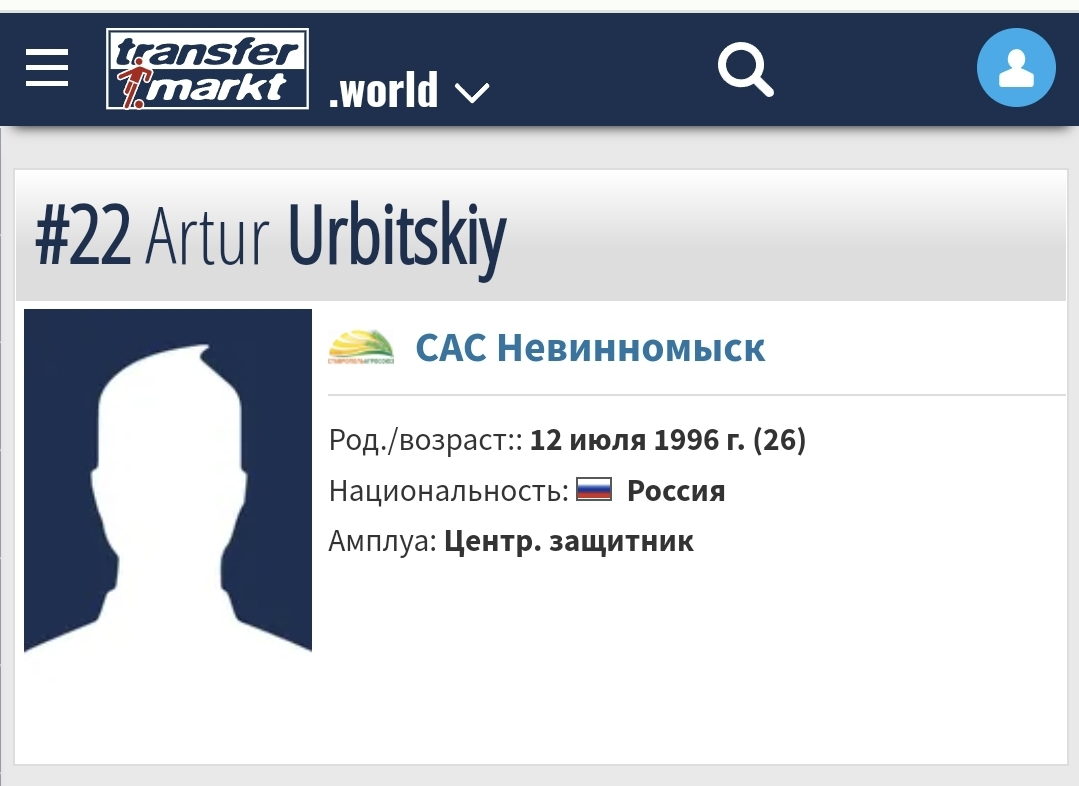 Профиль Урбицкого