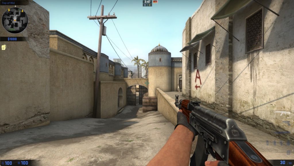 Как убрать тряску рук в CS GO