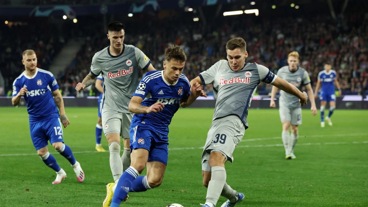 «Зальцбург» - «Динамо» Загреб (1:0) 5 октября. Лига чемпионов 2022/23