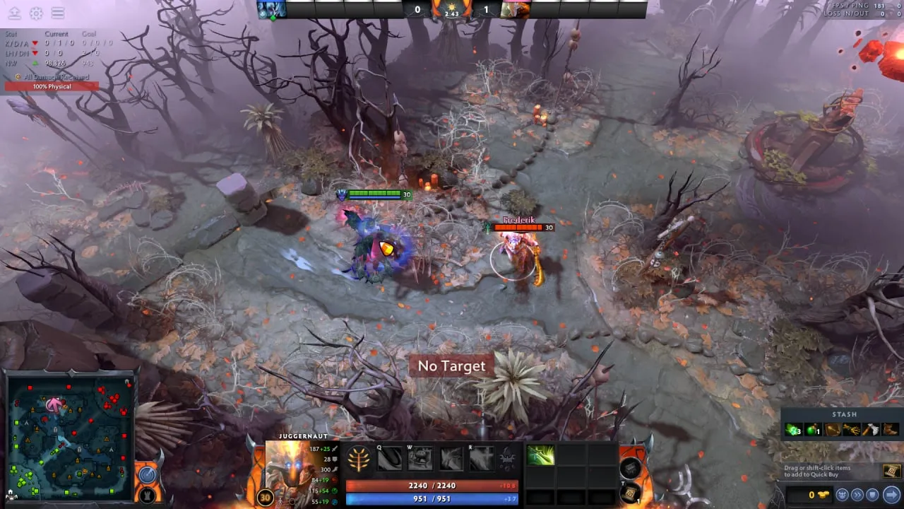 Баг в Dota 2