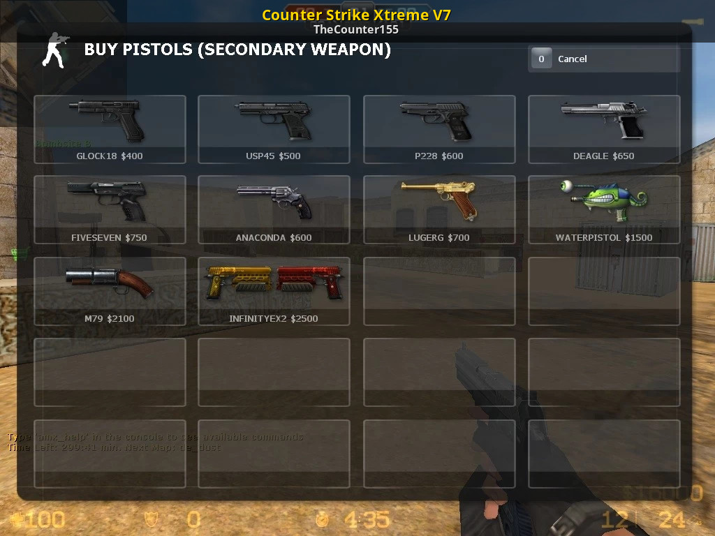 Скачать Counter-Strike Xtreme V7, V6, V5