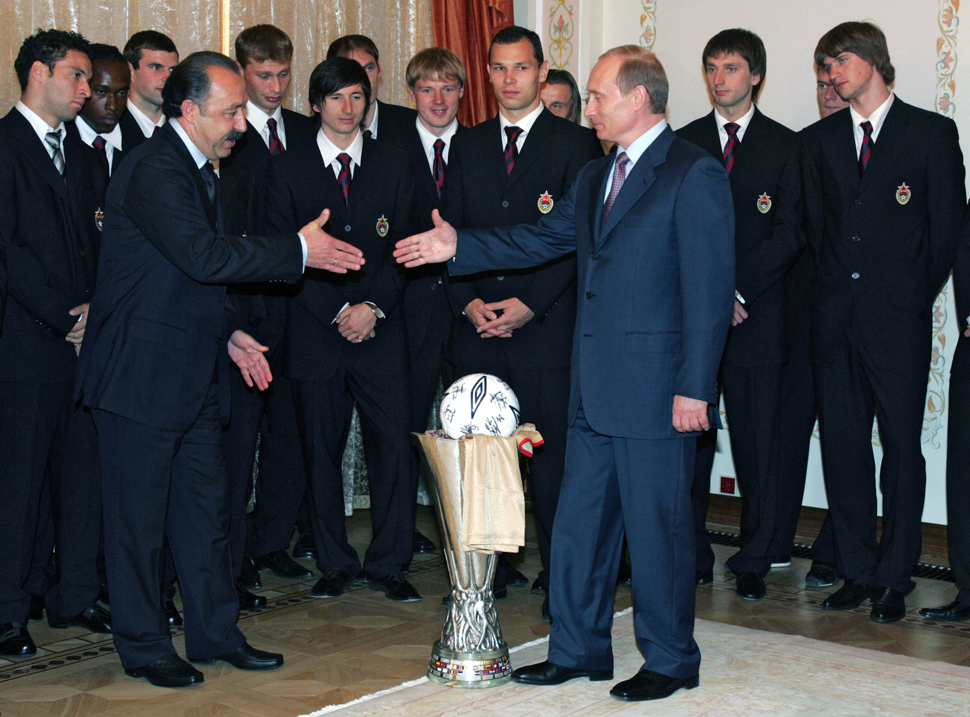 ПФК ЦСКА и Владимир Путин
