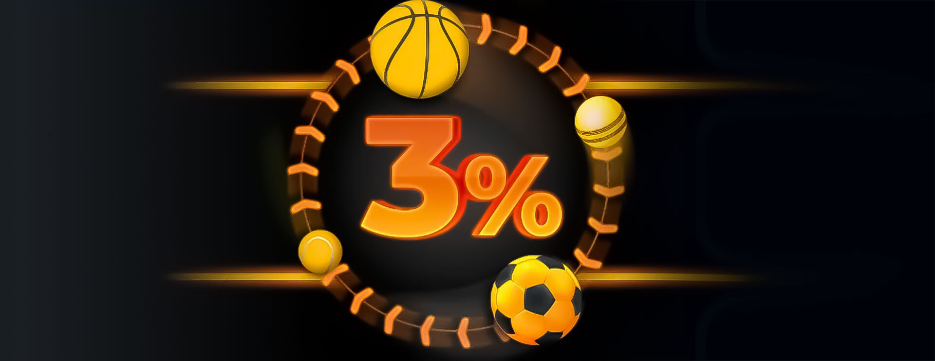 Кэшбэк 3% на все виды спорта от БК Melbet