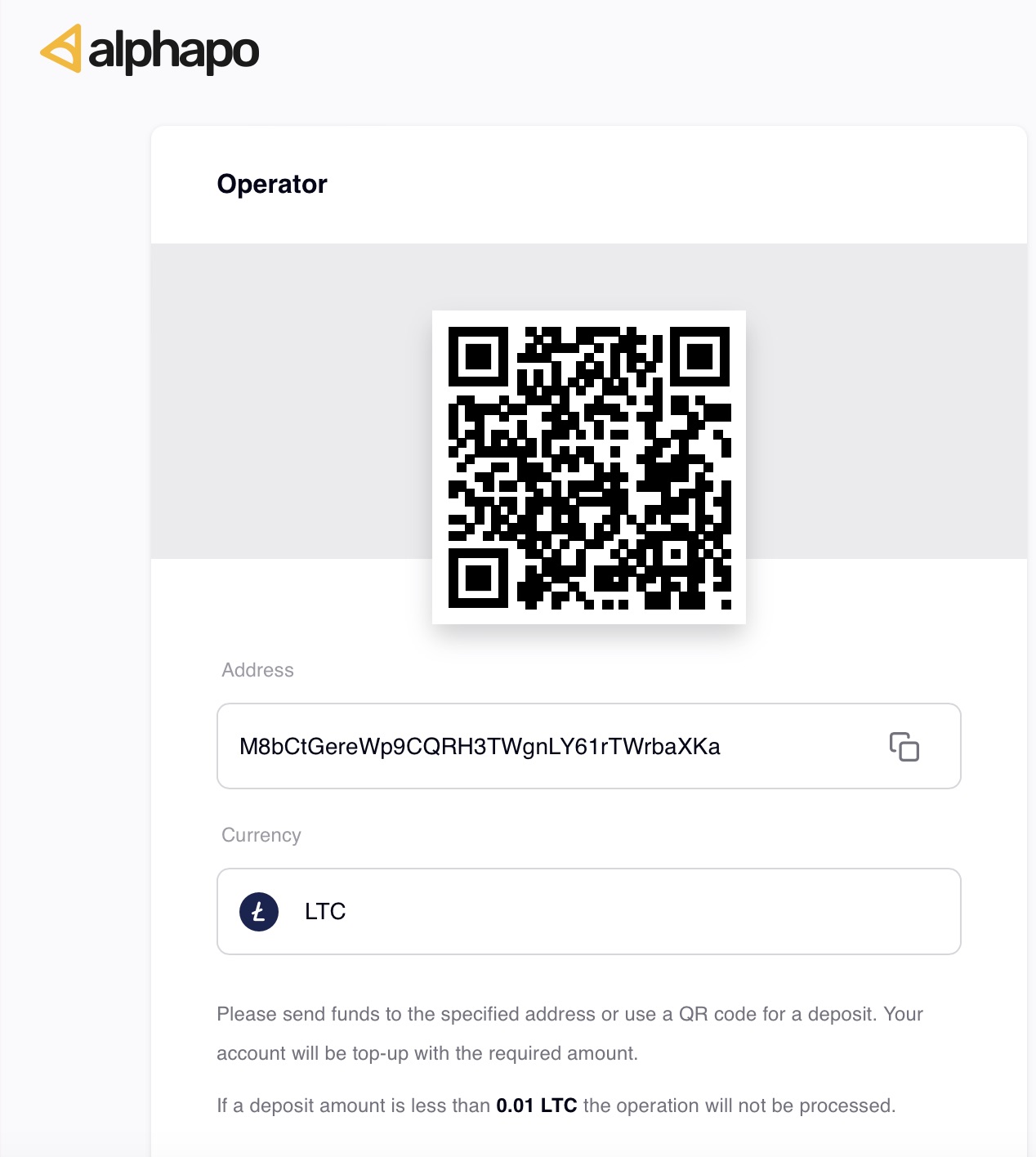 Пополнение счета при через крипту на сайте БК Buddy Bet